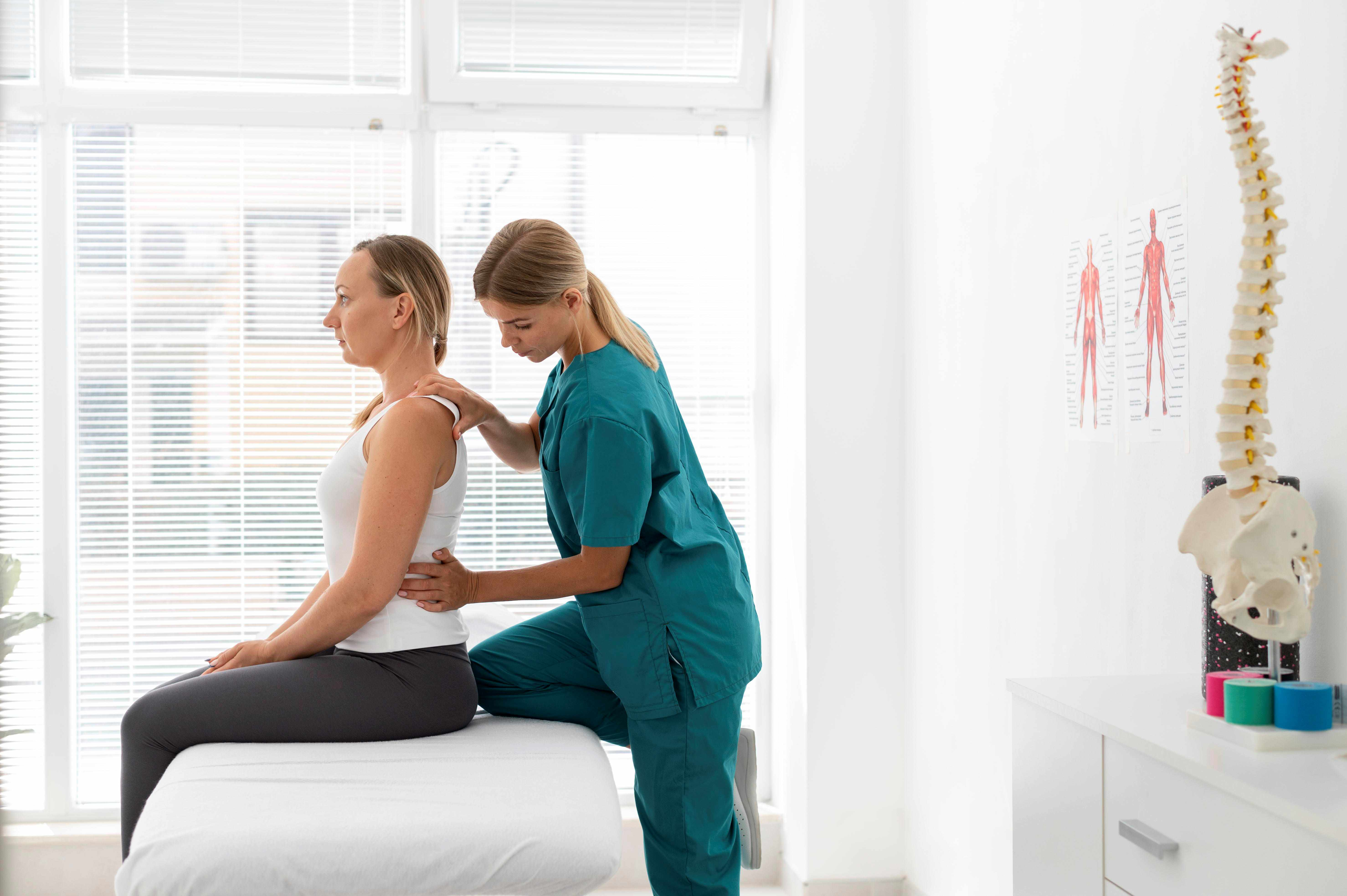 Fisioterapia dor na coluna