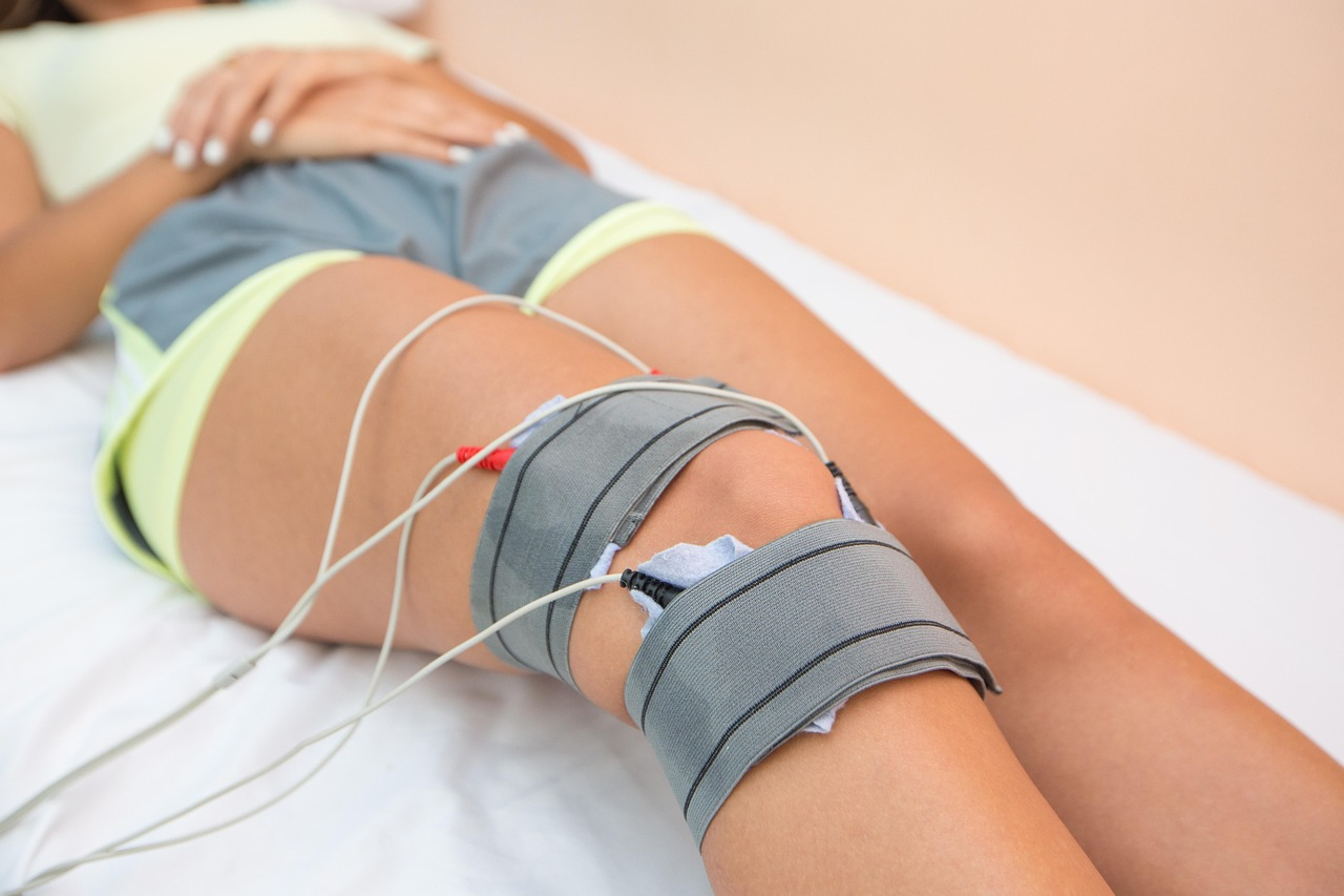 Fisioterapia para joelho inflamado